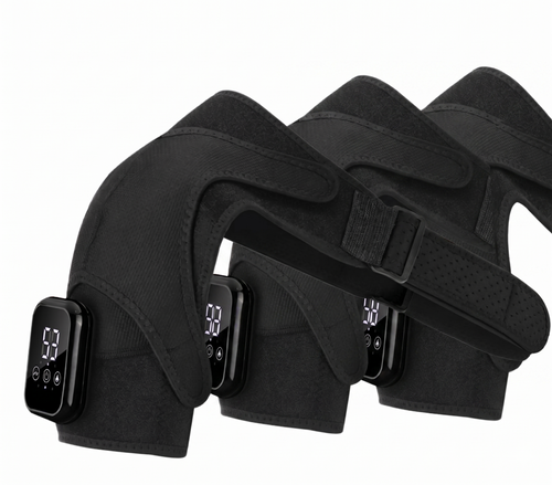 Almohadilla Térmica para Hombro con Masaje Vibratorio y Calor Inteligente PACK TRIO