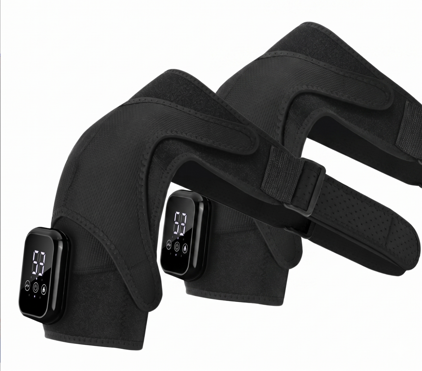 Almohadilla Térmica para Hombro con Masaje Vibratorio y Calor Inteligente PACK DÚO